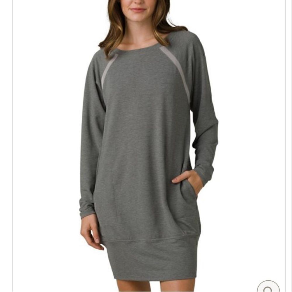 NWTs PrAna Rosie Dress in Ashy Grey